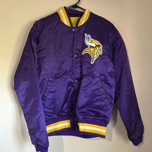 Vintage Minnesota Vikings bomber jacket